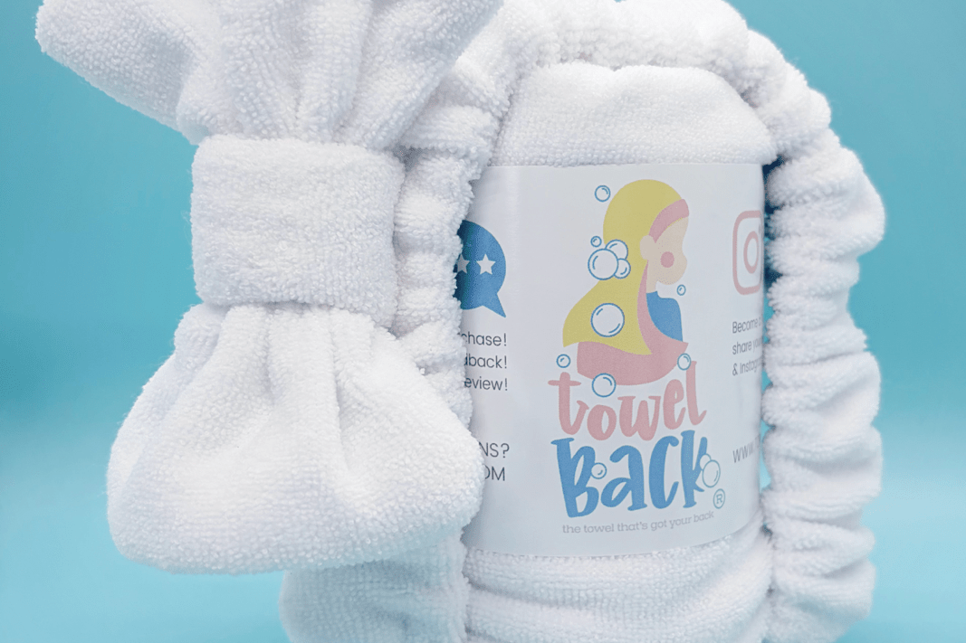 Jada Bow White Microfiber Towel Back - Towel Back