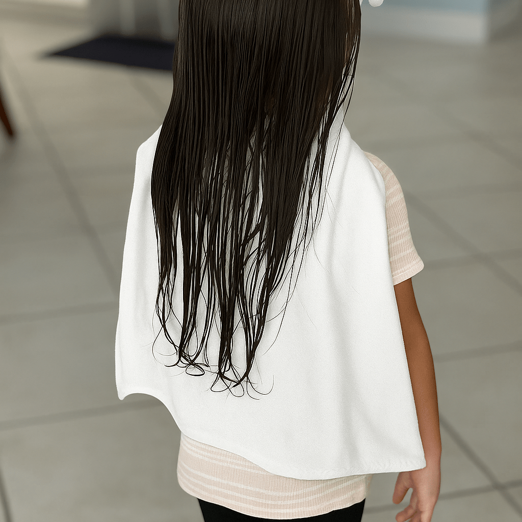 Jada Bow White Microfiber Towel Back - Towel Back