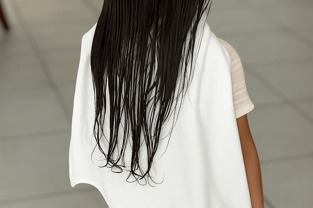 Jada Bow White Microfiber Towel Back - Towel Back