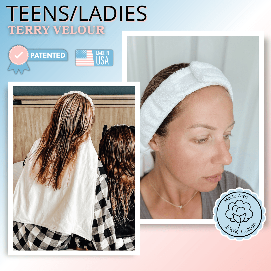 Ladies Edition - Adjustable Headband! - Towel Back
