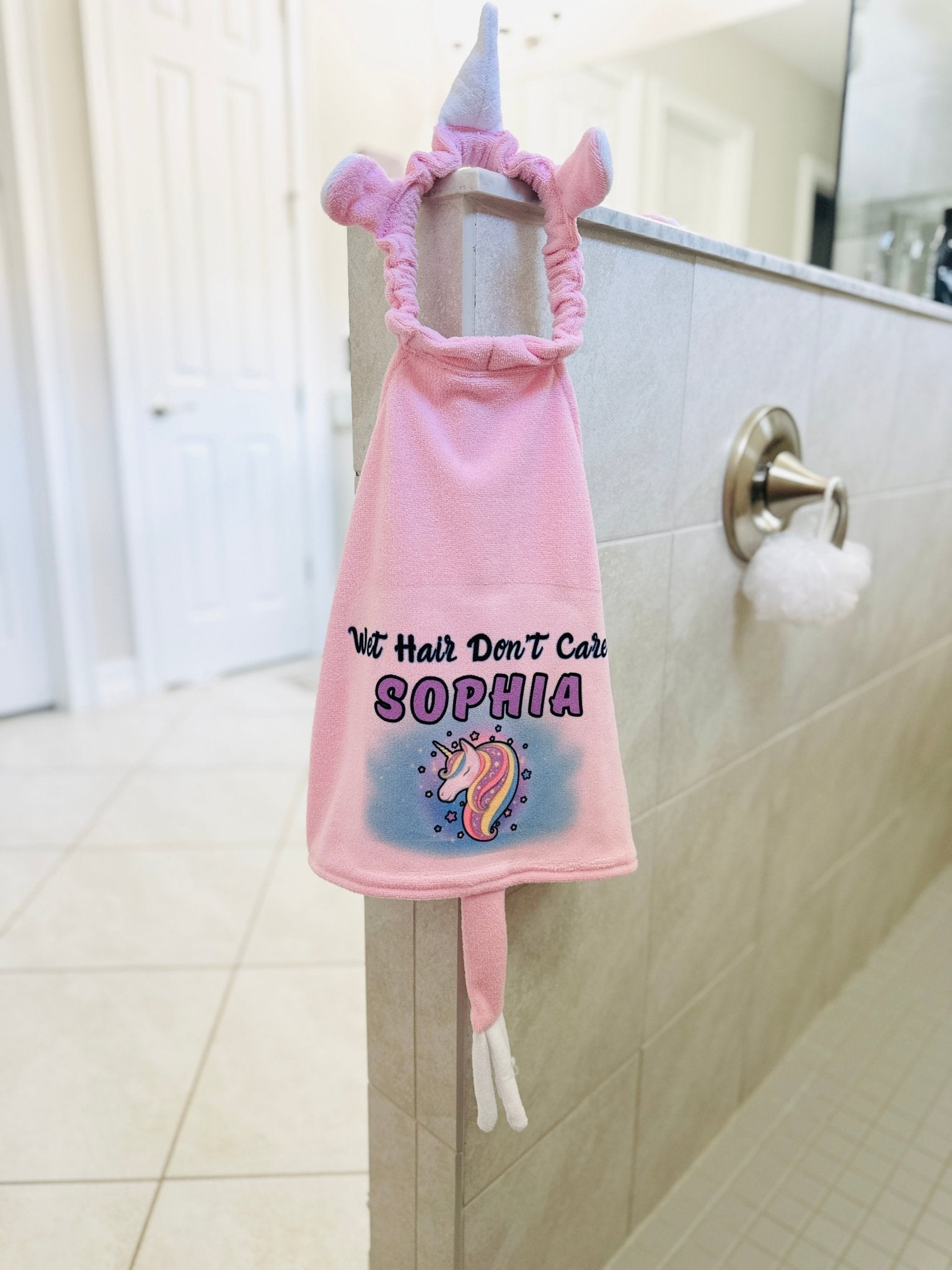 Magical Unicorn - Microfiber Collection - Towel Back