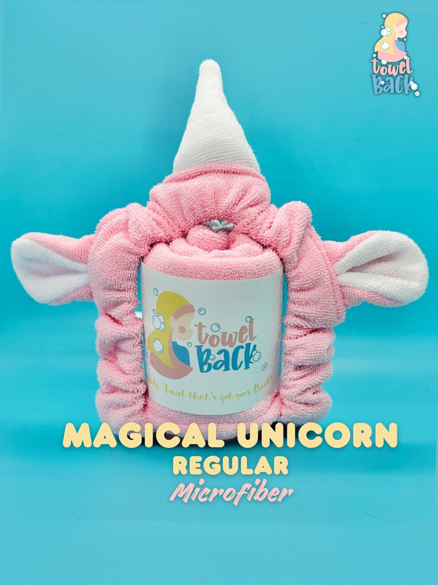 Magical Unicorn - Microfiber Collection - Towel Back