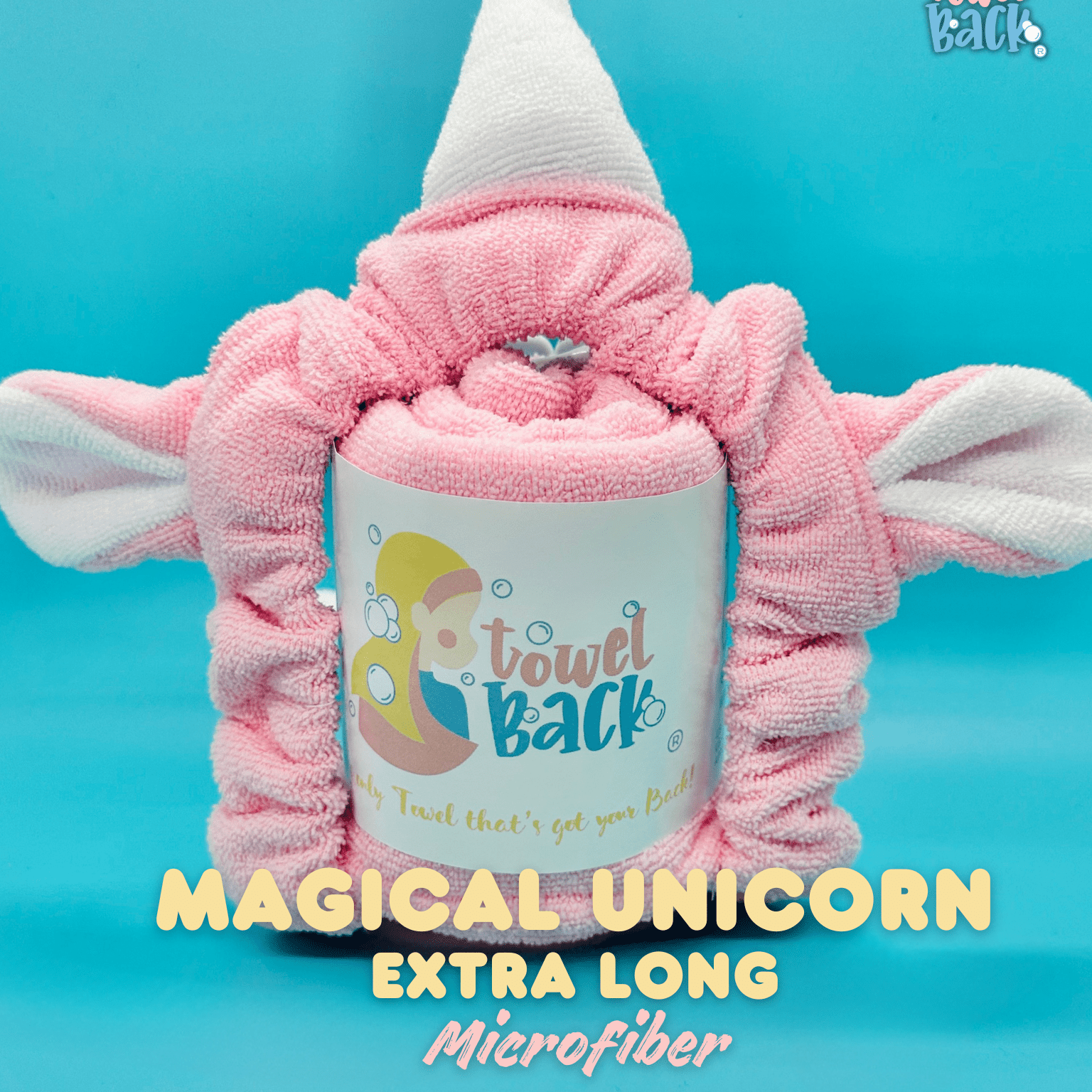 Magical Unicorn - Microfiber Collection - Towel Back