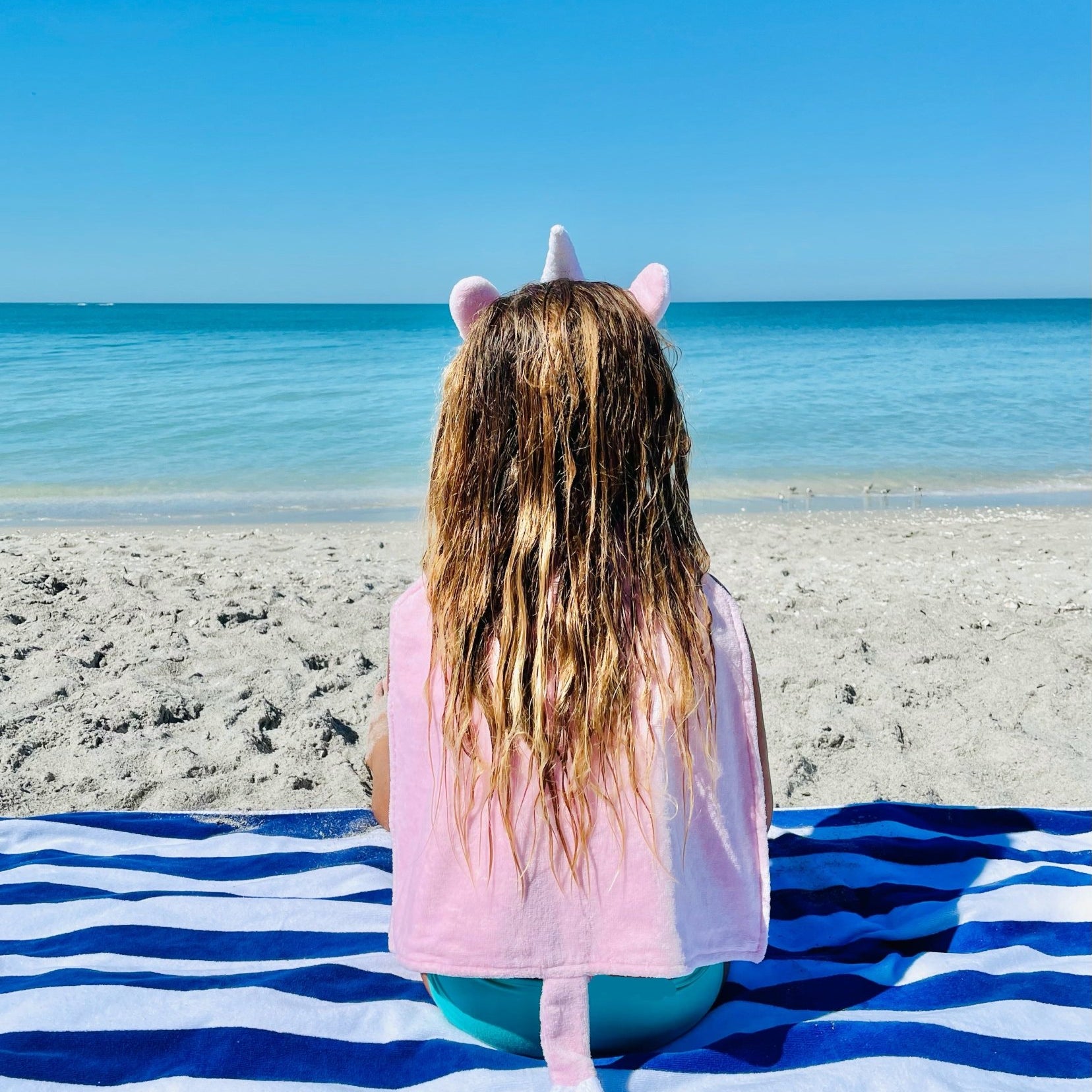 Magical Unicorn Towel Back - Towel Back
