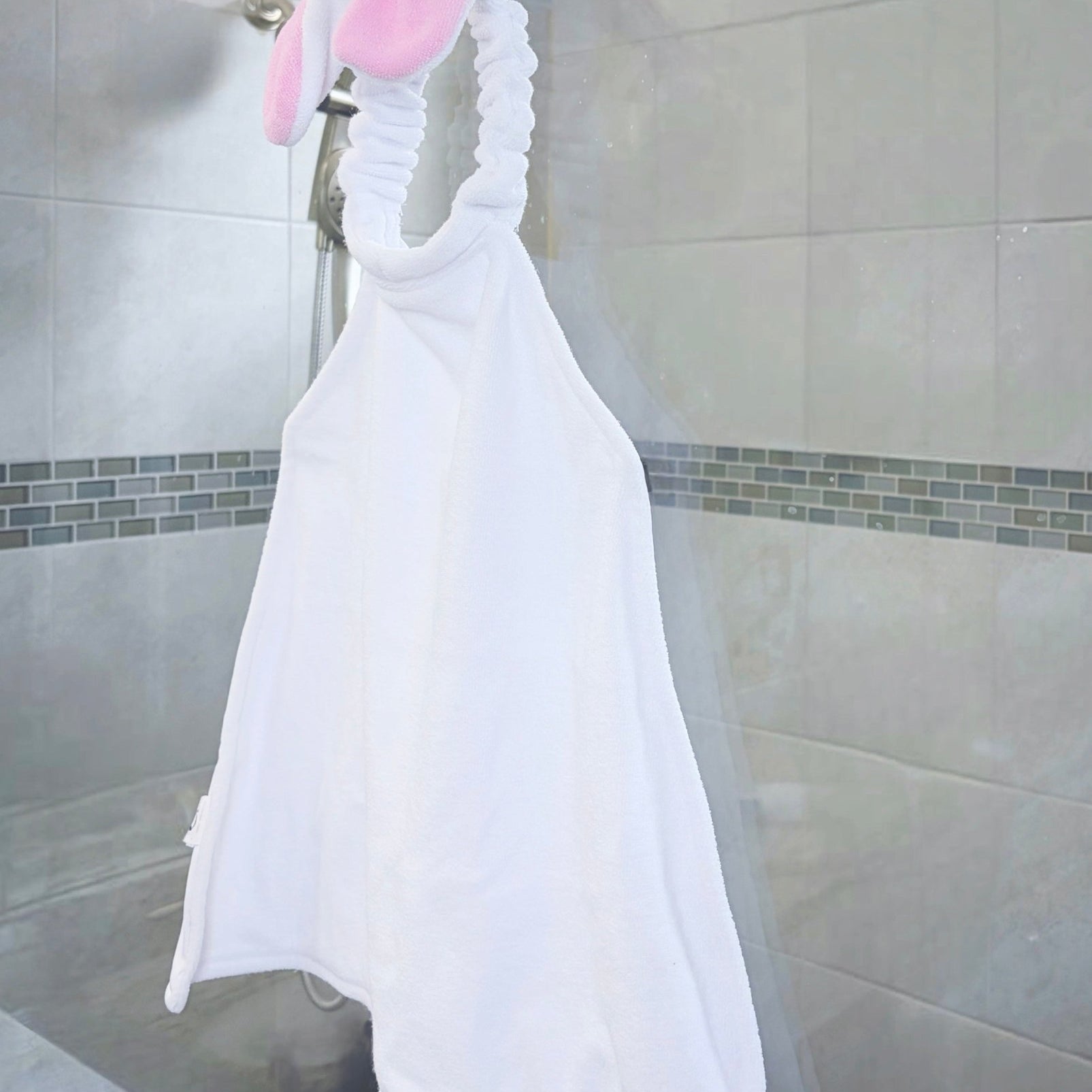 Snuggly Bunny Microfiber Towel Back - Towel Back